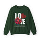 LOVE always Valentines Unisex Heavy Blend Crewneck