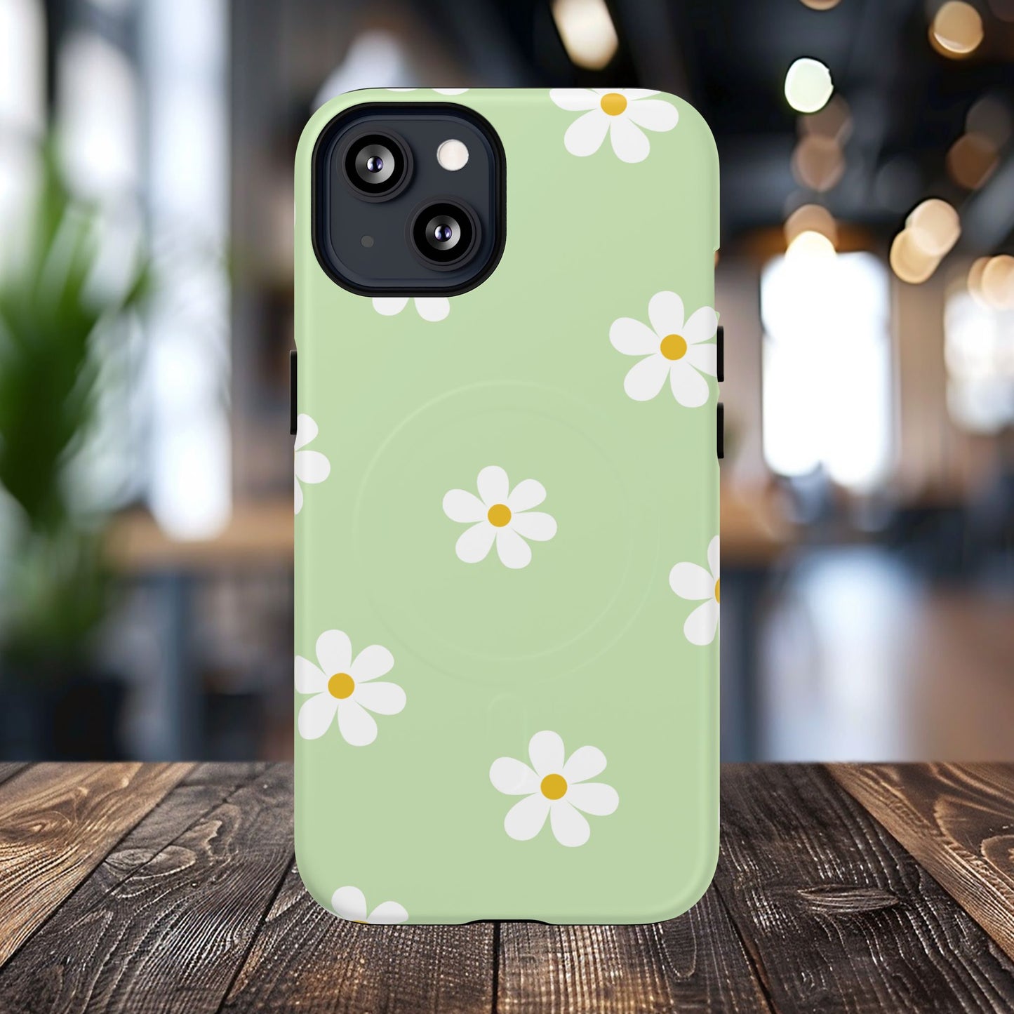 Floral Tough Magnetic Case, Flower iPhone Cover, Cute iPhone Case, Nature Inspired Accessory, Gift for Plant Lovers