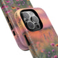Floral Sunset Phone Case, Tough Magnetic Cases for iPhone, Nature Lover Gift, Durable Protection, Eco-Friendly Phone Accessory