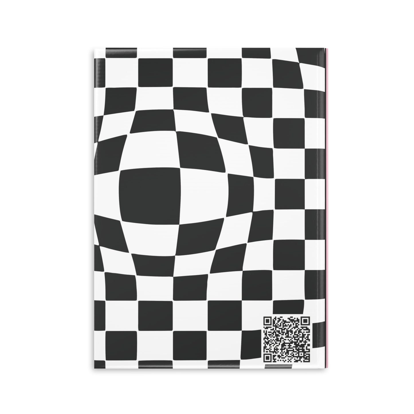 Wild Style Checkered A Hardcover Notebook (PY)