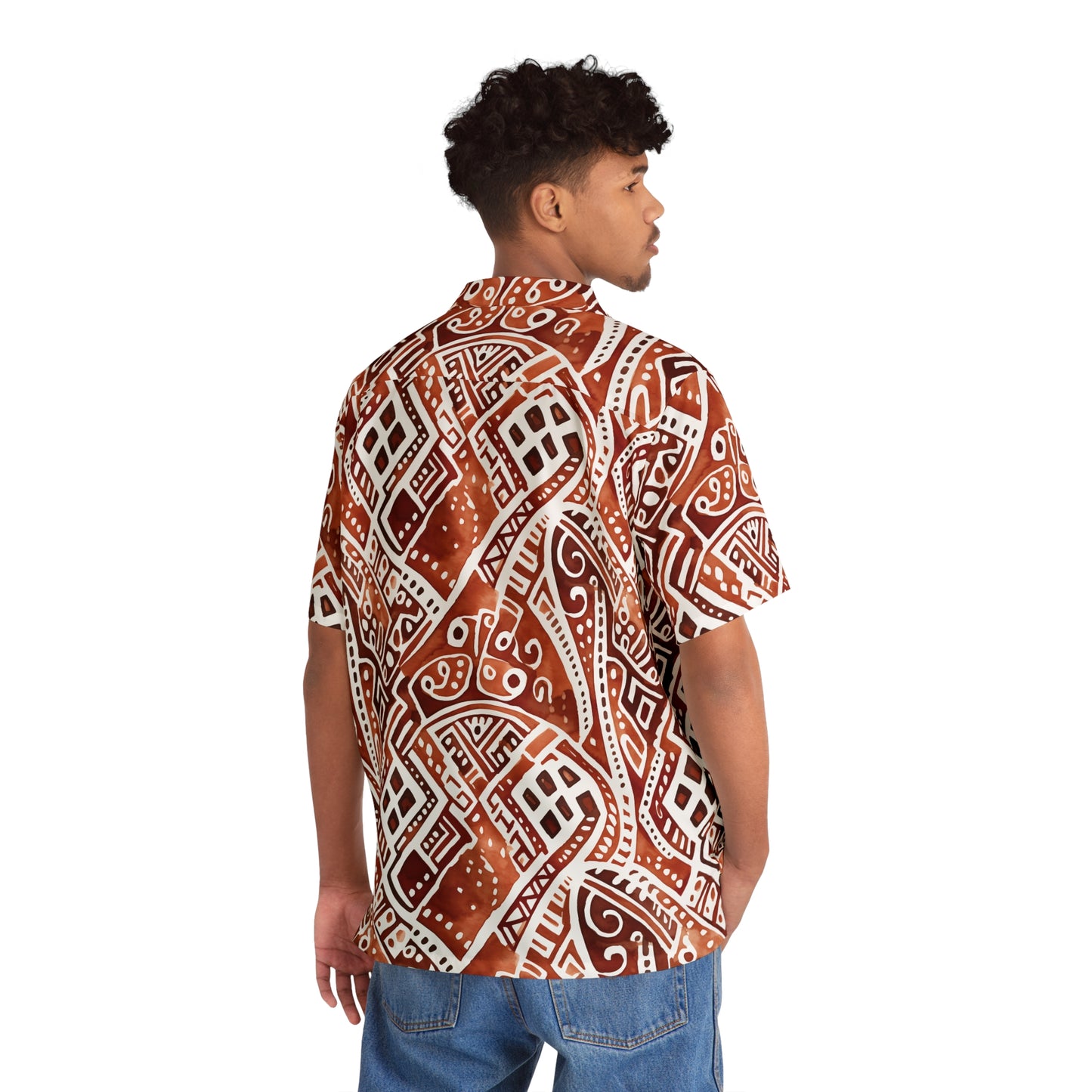 Tribal Harmony Men's Hawaiian Shirt (AOP)