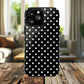 Polka Dot Tough iPhone Magnetic Case, Stylish iPhone Cover for Protection, Unique Gift for Birthdays, Holidays, Tech Lovers