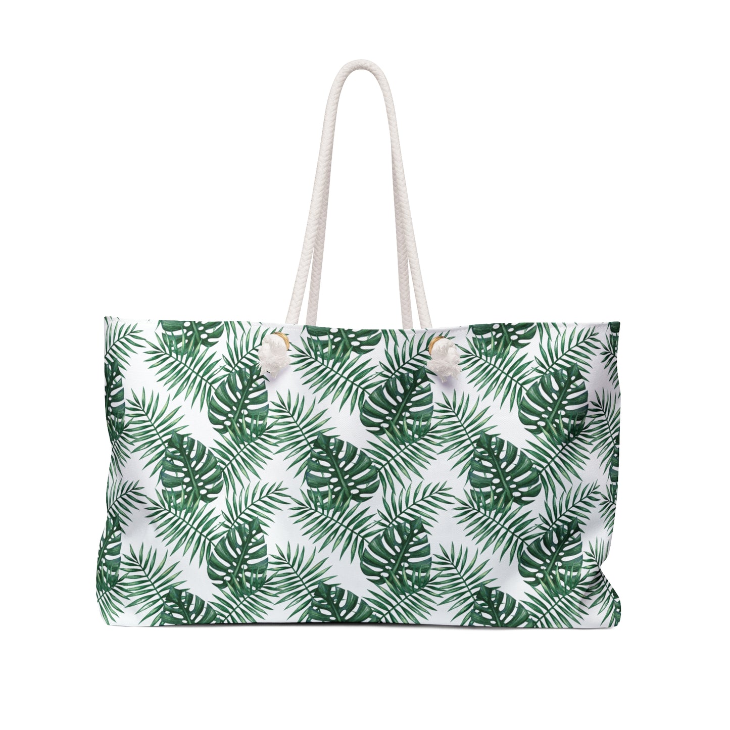 White Tropical Bliss Weekender Bag