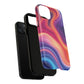 Cosmic Lava Flow Colorful Abstract iPhone Case , Tough Magnetic Protection, Stylish Accessories, Gift for Tech iPhone Lovers, Vibrant Mobile Covers