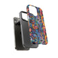 Psychedelic Visions Colorful Art iPhone Case - Tough Cases with Vibrant Abstract Design