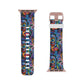 Psychedelic Visions Vibrant Artistic Apple Watch Band - Fun Colorful Design