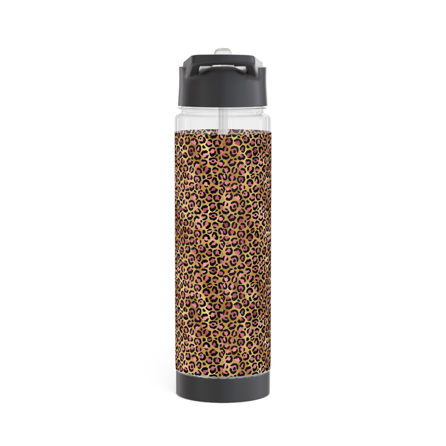 Leopard Luxe Infuser Water Bottle