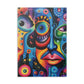 Psychedelic Visions Hardcover Notebook with Puffy Covers