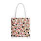 Heart Patterned Tote Bag - Cute & Stylish Carryall for Every Occasion