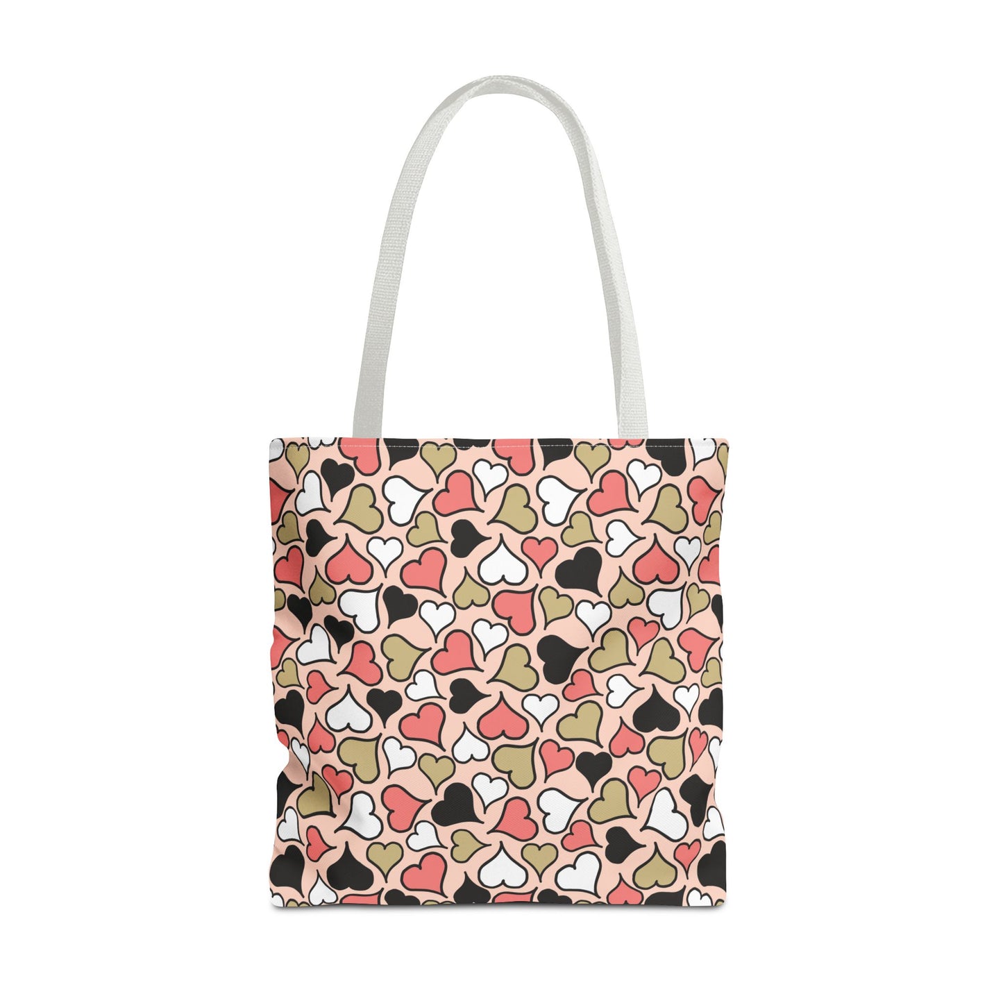 Heart Patterned Tote Bag - Cute & Stylish Carryall for Every Occasion