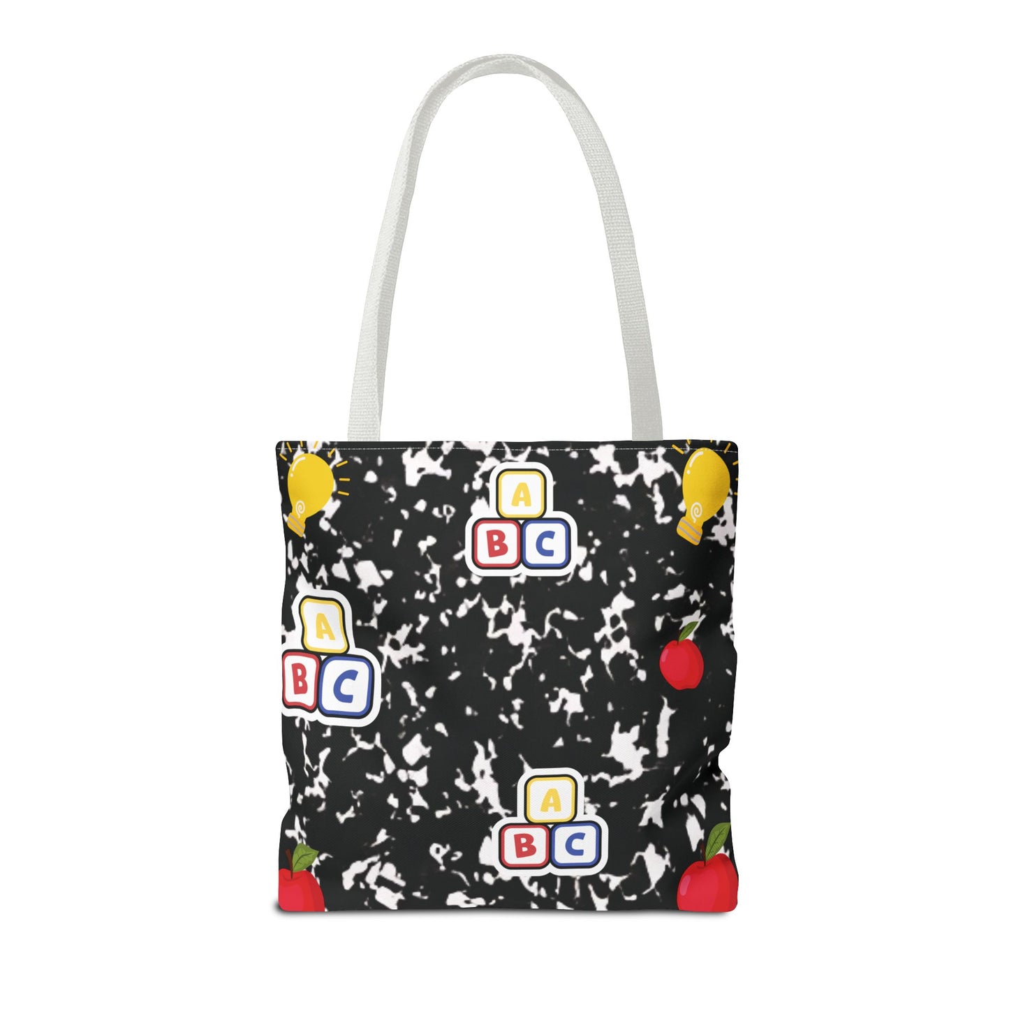 Personalized Composition Book InspiredTote Bag, Back to School Tote, Teacher Gift, Kids Bag, Custom Name Bag, Educational Accessories, Back to School Tote Bag.