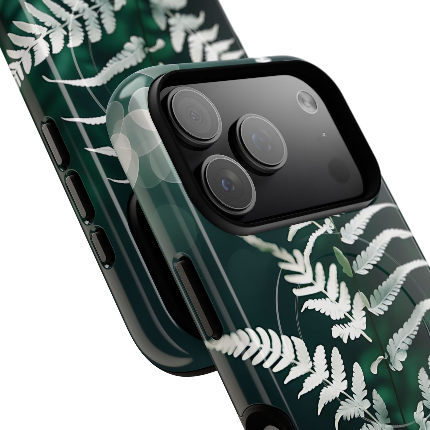 Elegant Fern Design Phone Case, Tough iPhone Cover, Nature Lover Gift, Botanical Phone Protector, Eco-Friendly Accessory