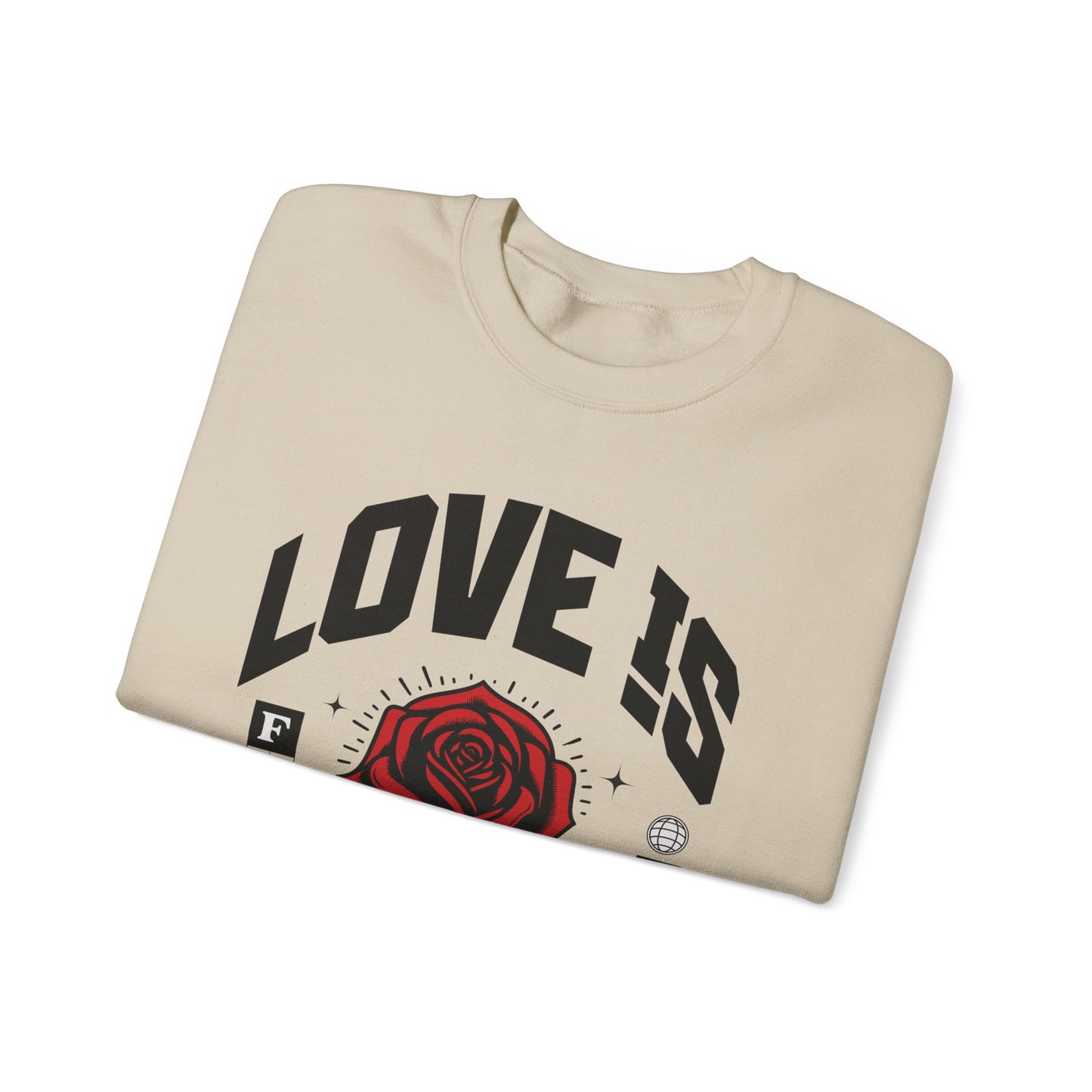 Love is ... Valentines Unisex Heavy Blend™ Crewneck Sweatshirt.