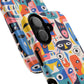 Personalized Vibrant Phone Case,  Magnetic iPhone Cover, Colorful Abstract Protection, Trendy Gift, Unique Tech Accessory, Art Phone Case