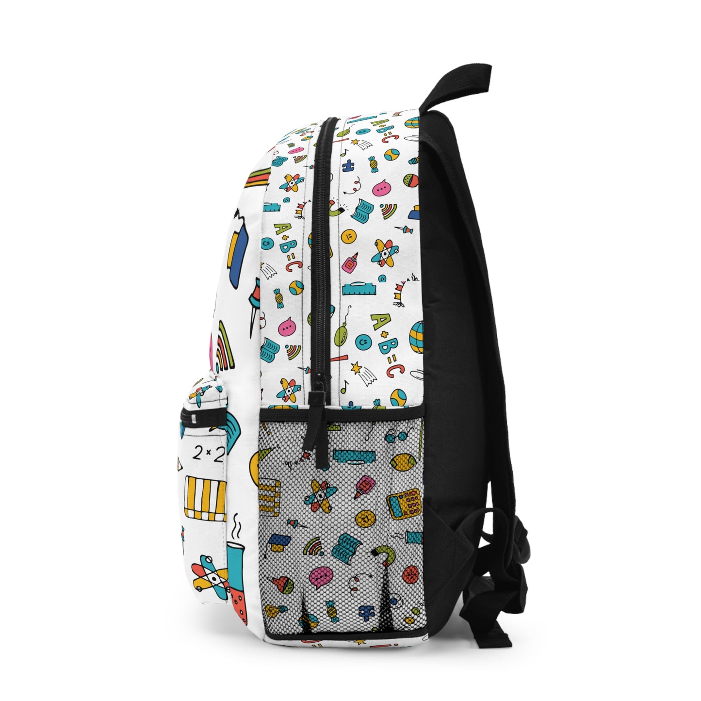 Personalized Classroom Couture Composition Book Inspired Backpack for Students, Fun School Bag, Back to School Essentials, Notebook Print Backpack, College Student Gift