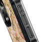 Floral Vintage Art Stained Glass Effect Nouveau Clear Magnetic Impact Case