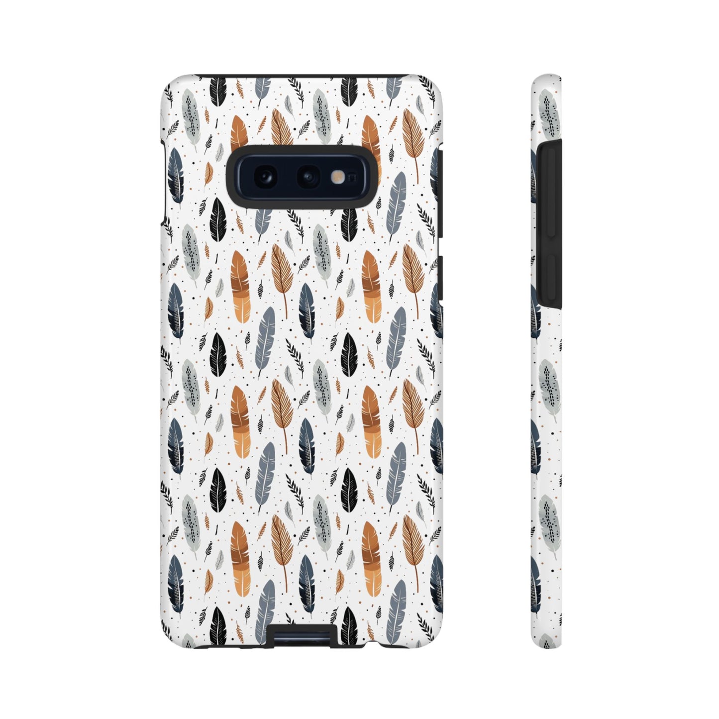 Whispering Feathers Samsung and Google Tough Cases