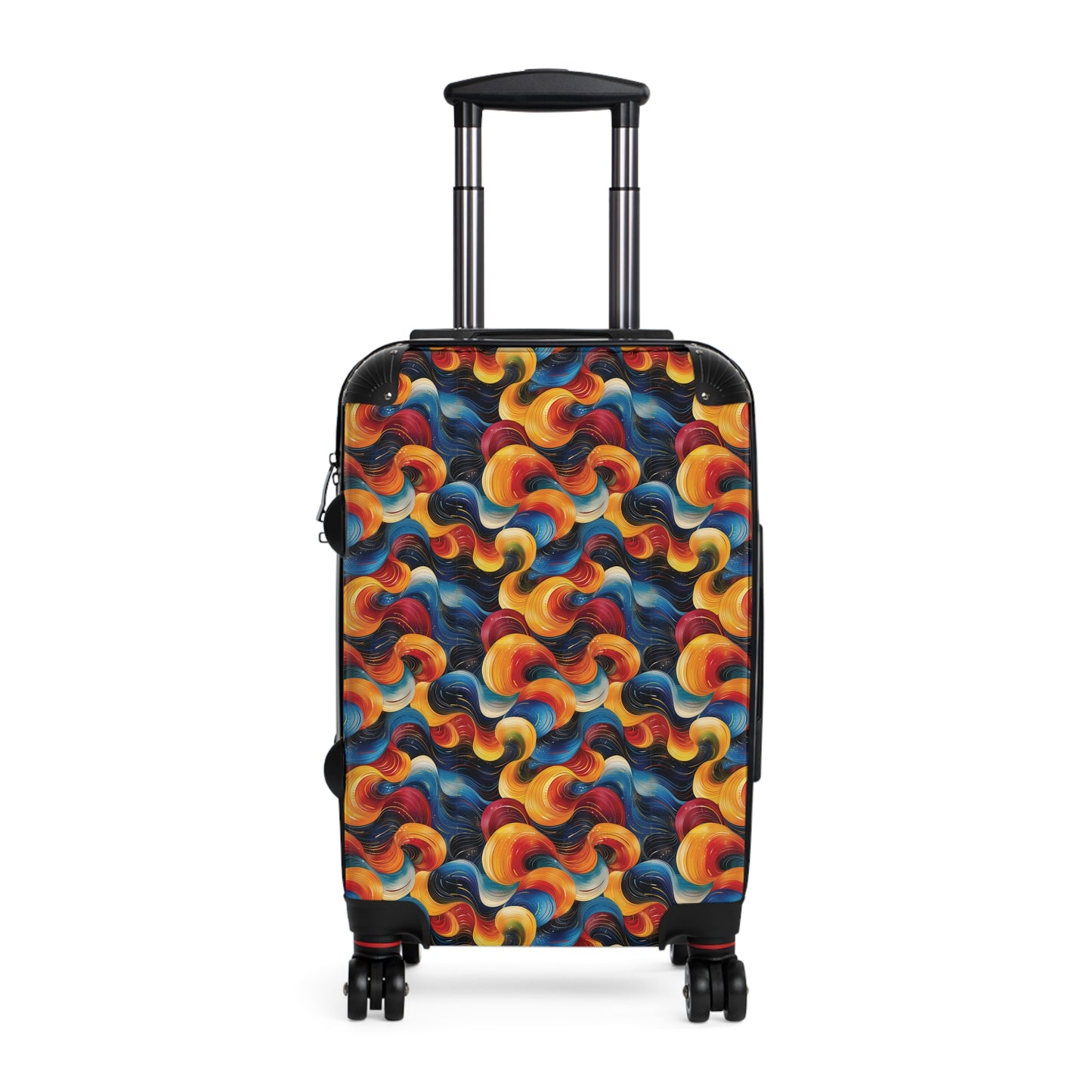 Cosmic Swirl Suitcases