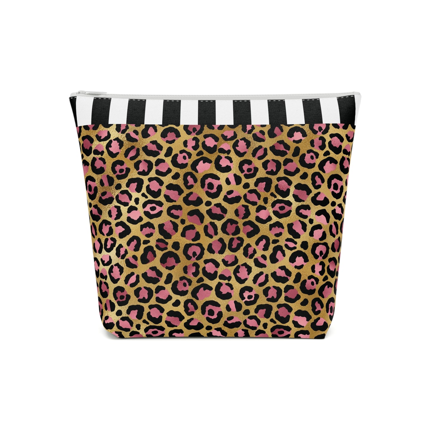 Leopard Luxe Cotton Cosmetic Bag