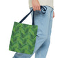 Green Tropical Bliss Tote Bag