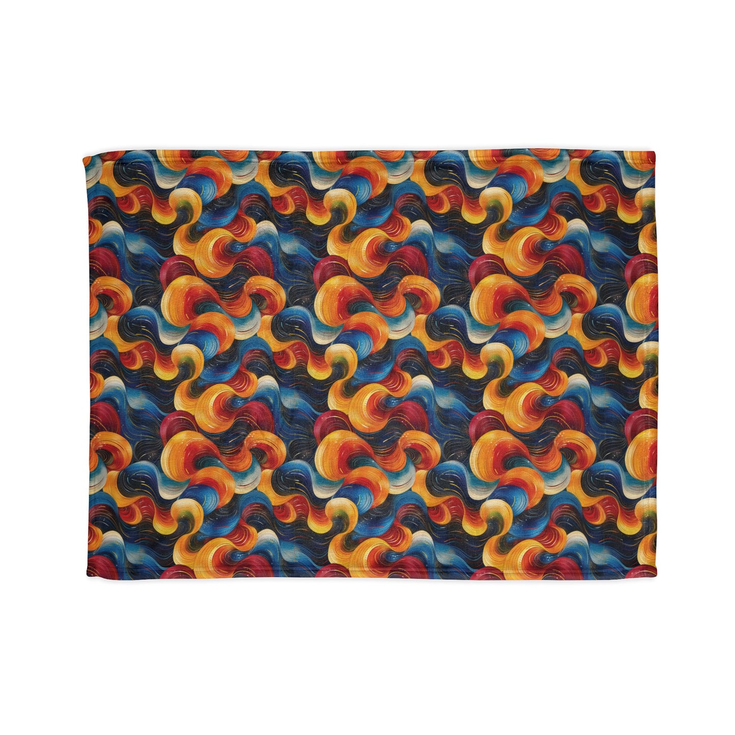 Cosmic Swirl Soft Minky Blanket