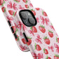 Strawberry Blush Coquette Magnetic Tough iPhone Cases - Funky Fruit Cases, Floral iPhone Cover, Trendy Gifts, iPhone Accessories, Strawberry Lover