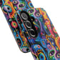 Psychedelic Visions Vibrant Art Google Pixel, iPhone and Samsung Phone Case - Tough Cases for Creative Souls