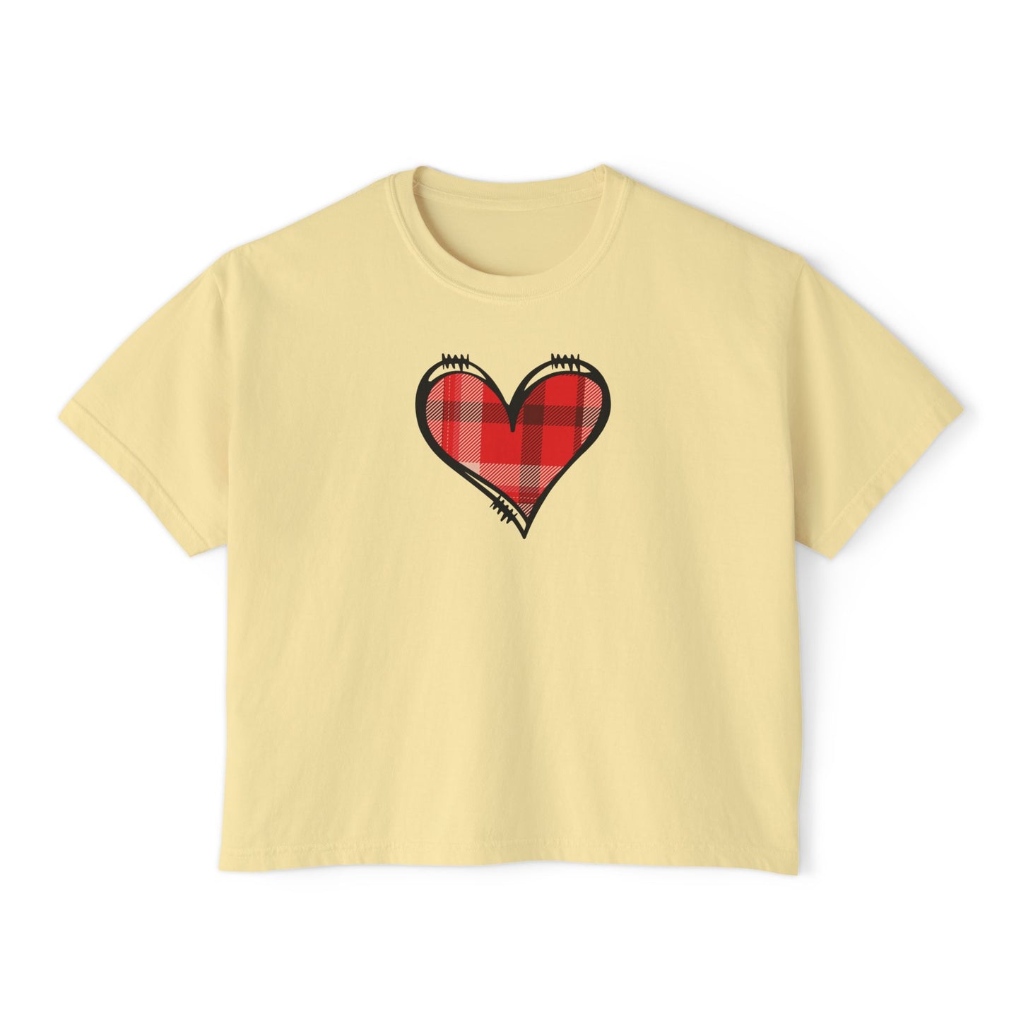 LOVE Always Women's Comfort Colors Boxy Tee