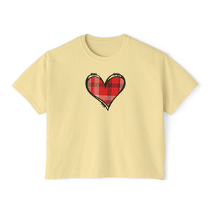 LOVE Always Women's Comfort Colors Boxy Tee