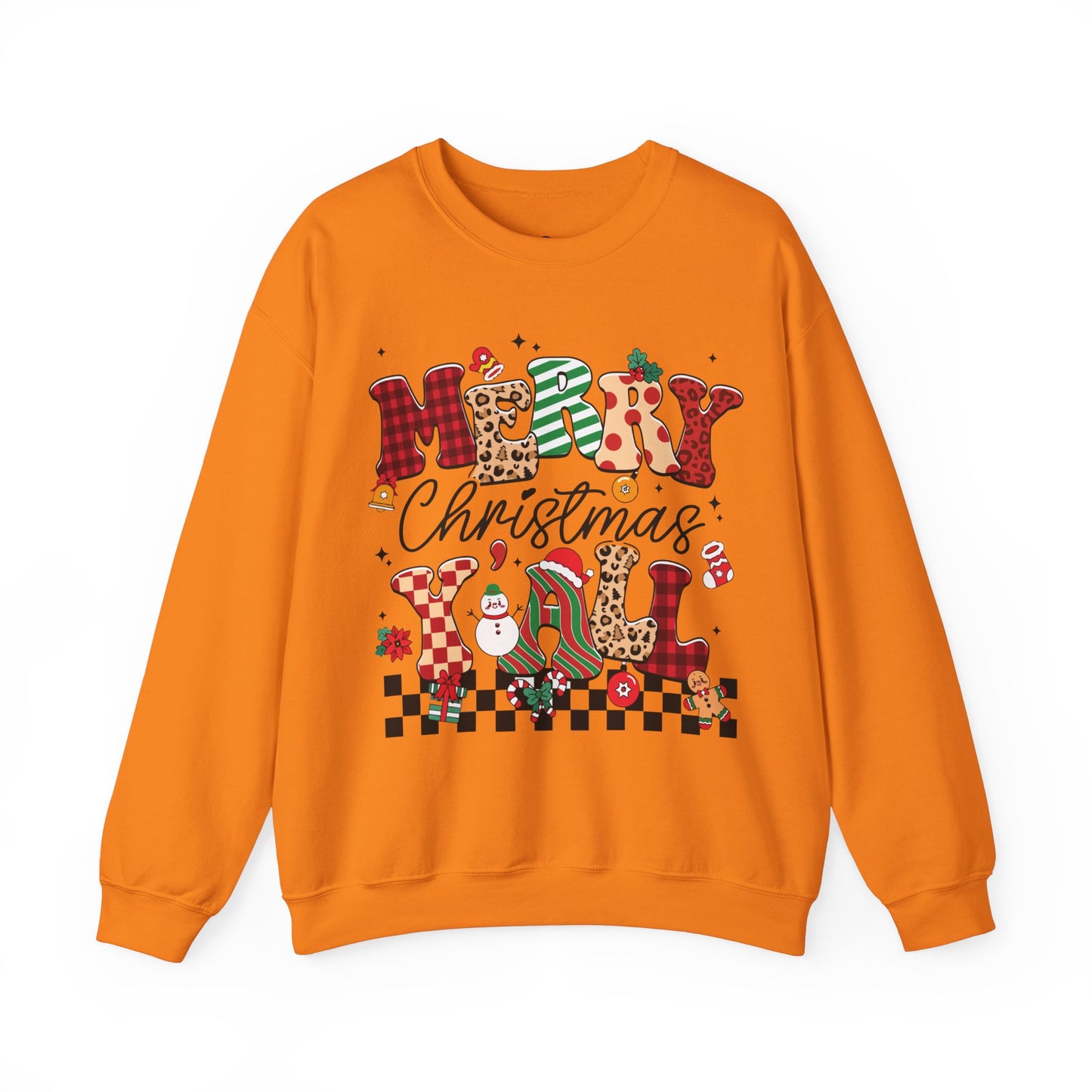 Merry Christmas Unisex Heavy Blend™ Crewneck Sweatshirt