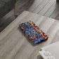 Psychedelic Visions Vibrant Art Google Pixel, iPhone and Samsung Phone Case - Tough Cases for Creative Souls