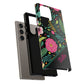Personalized Floral Fantasy Samsung and Google Pixal Phone Case – Personalized Tough Cases with Colorful Garden Design