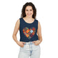 Patched Hearts Unisex Garment-Dyed Tank Top