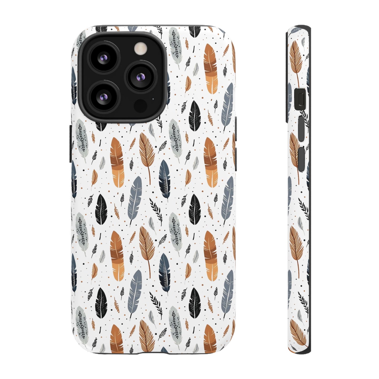 Whispering Feathers iPhone Tough Cases