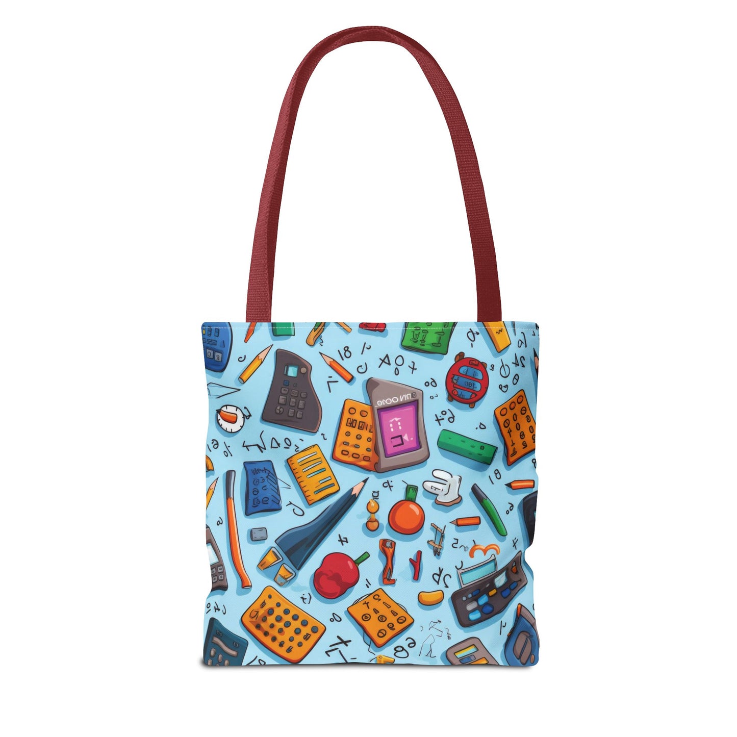 Blue Academic Adventures Tote Bag