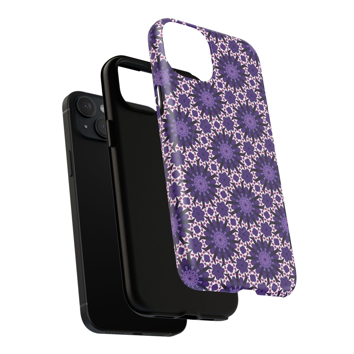 Twilight Petal Mirage Magnetic iPhone Cases, Unique Floral Designs, Tough Protection, Gift for Her, iPhone Accessories, Custom Cases
