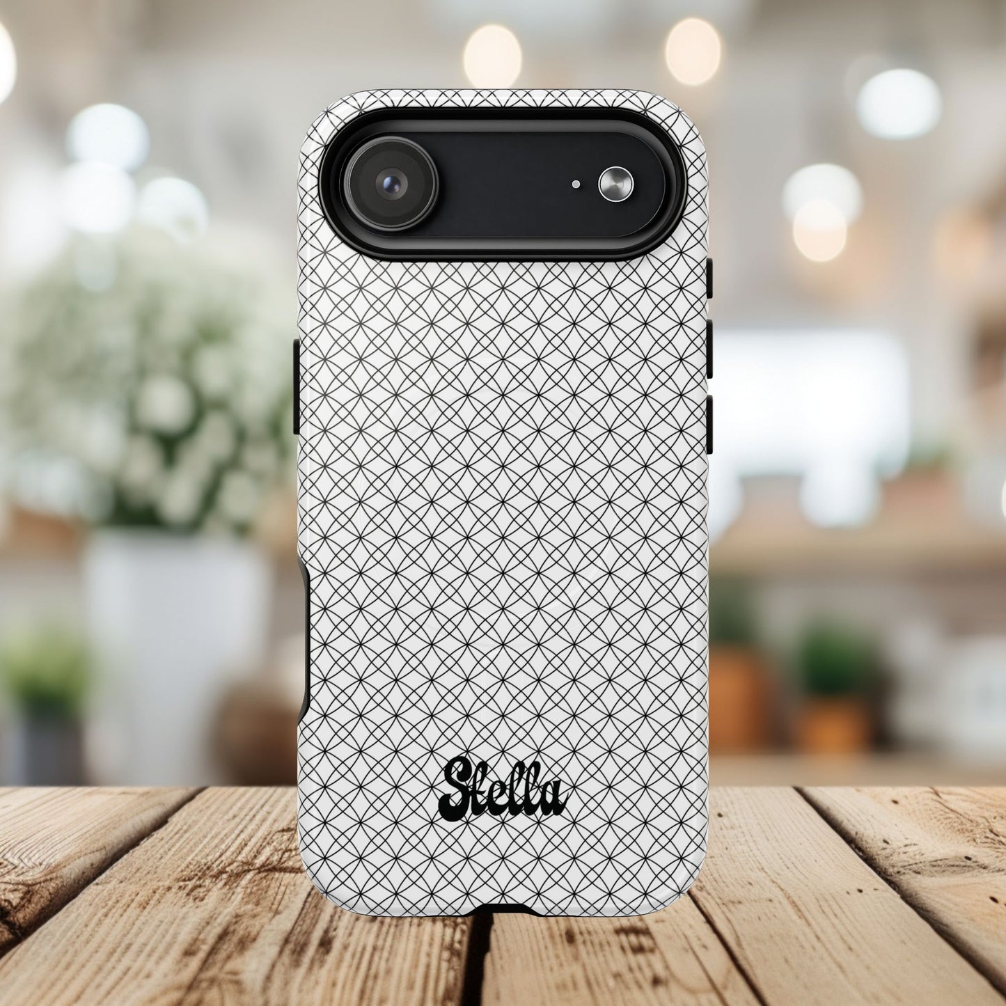 Personalized Geometric Phone Case, Stylish Tough Magnetic Cases, Unique Protection, Trendy Gift for Tech Lovers, Modern Mobile Accessory