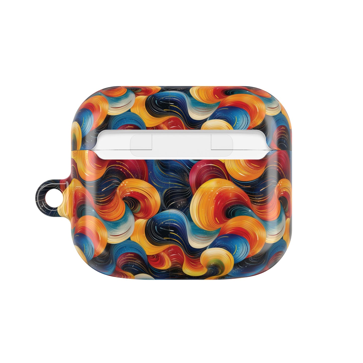 Cosmic Swirl AirPod Case - Colorful Protective Cover for Music Lovers