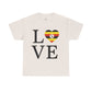 LOVE UGANDA Unisex Heavy Cotton Tee