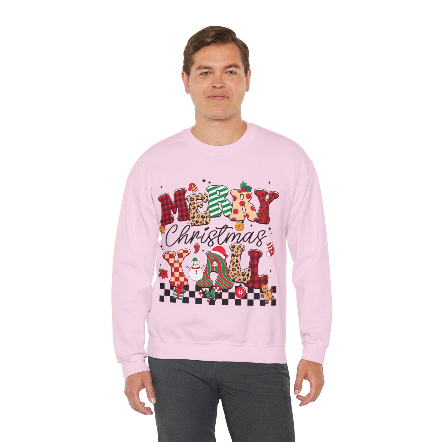 Merry Christmas  Unisex Heavy Blend™ Crewneck Sweatshirt