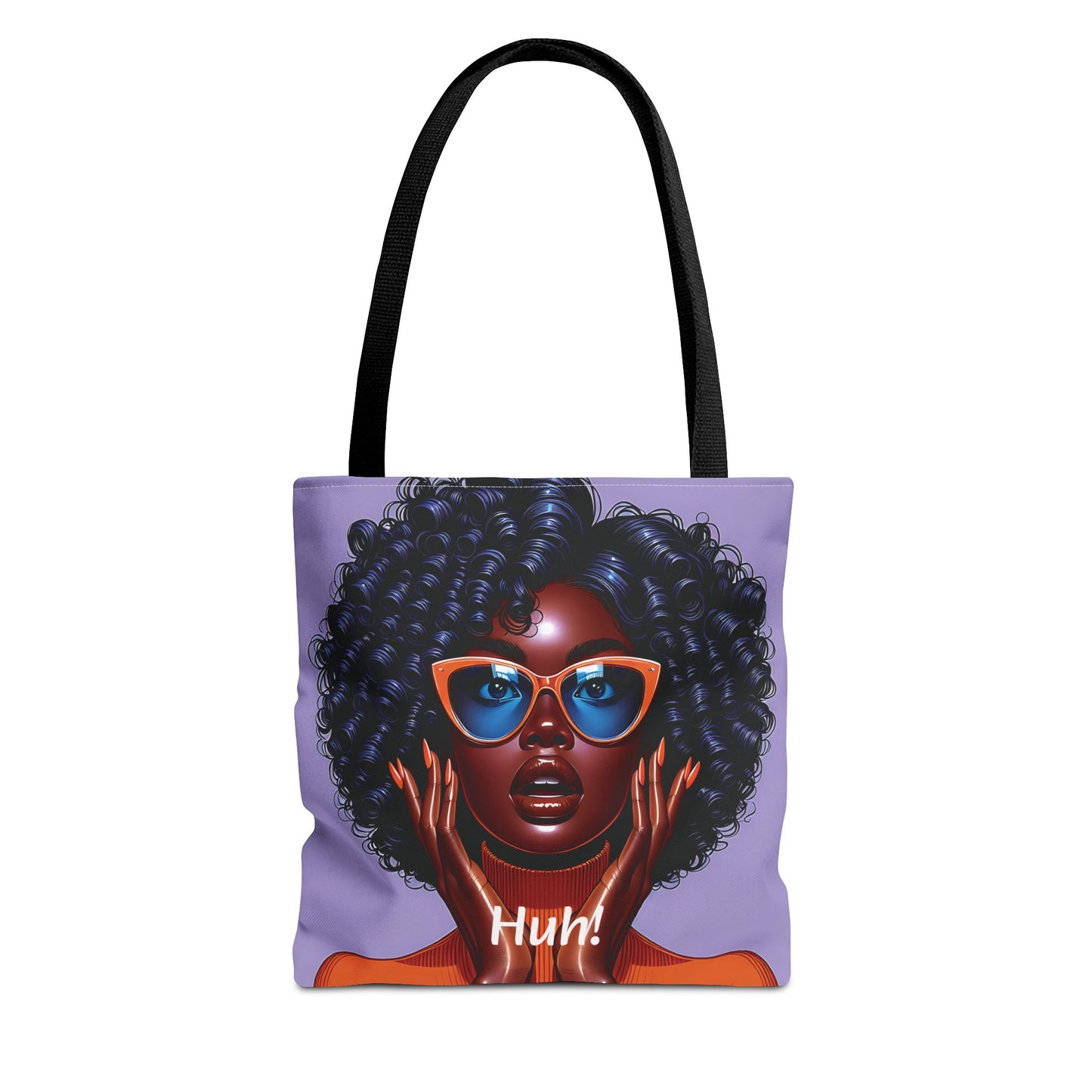 Afro Luxe Glow Tote Bag