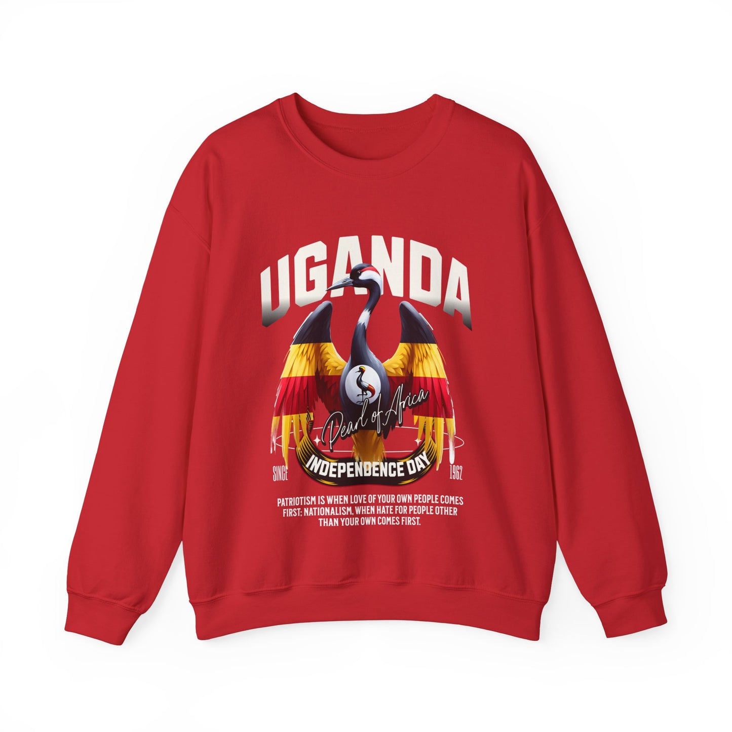 UGANDA Unisex Heavy Blend™ Crewneck Sweatshirt