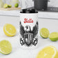 Personalized Patriotic Eagle with Shield Design Can Cooler — (Custom Name)