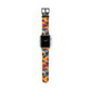Cosmic Swirl Vibrant Art Watch Band - Colorful Abstract Design for Apple Watch.
