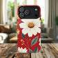 Floral Fusion Tough Magnetic Phone Case | Flower Design, Durable Protective Cover, Gift for Her, Spring Style, Unique Phone Accessory.