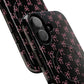 Coquette Chic Bow-Patterned Tough Magnetic iPhone Case, Stylish Gift for Her, Protective iPhone Cover, Trendy Accessory, iPhone Birthday Gift, Fashionable Tech