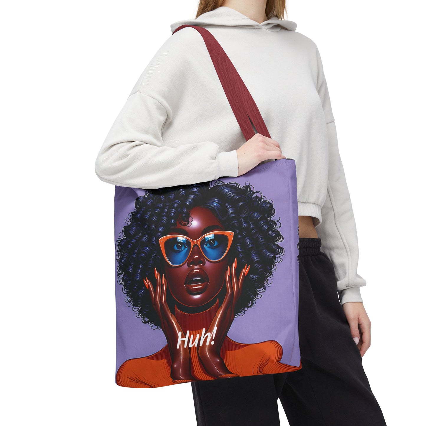 Afro Luxe Glow Tote Bag