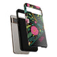 Personalized Floral Fantasy Samsung and Google Pixal Phone Case – Personalized Tough Cases with Colorful Garden Design
