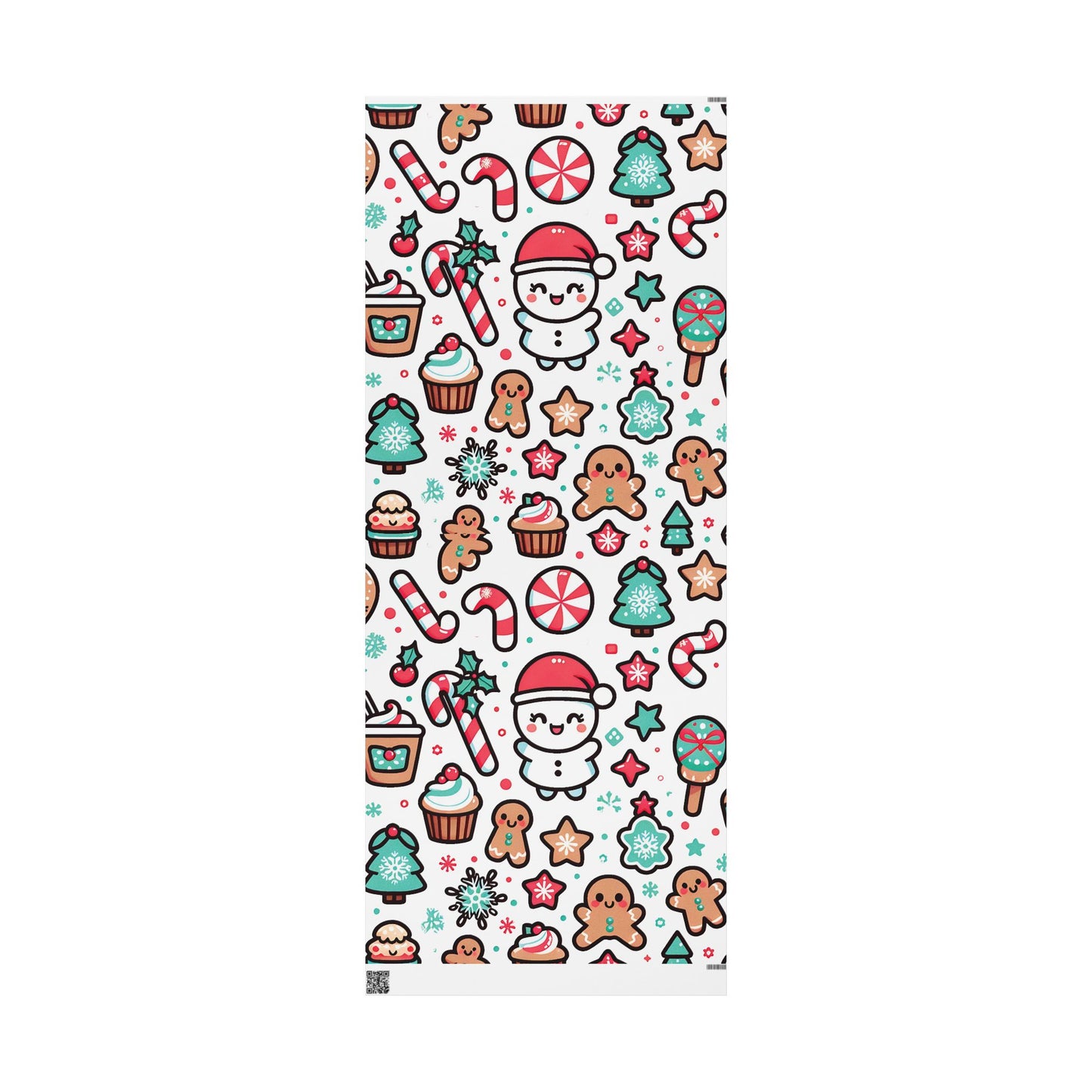 Wrapping Papers - Ginger Bread Holiday Collection - Matte or Glossy Finish - 90gsm Paper