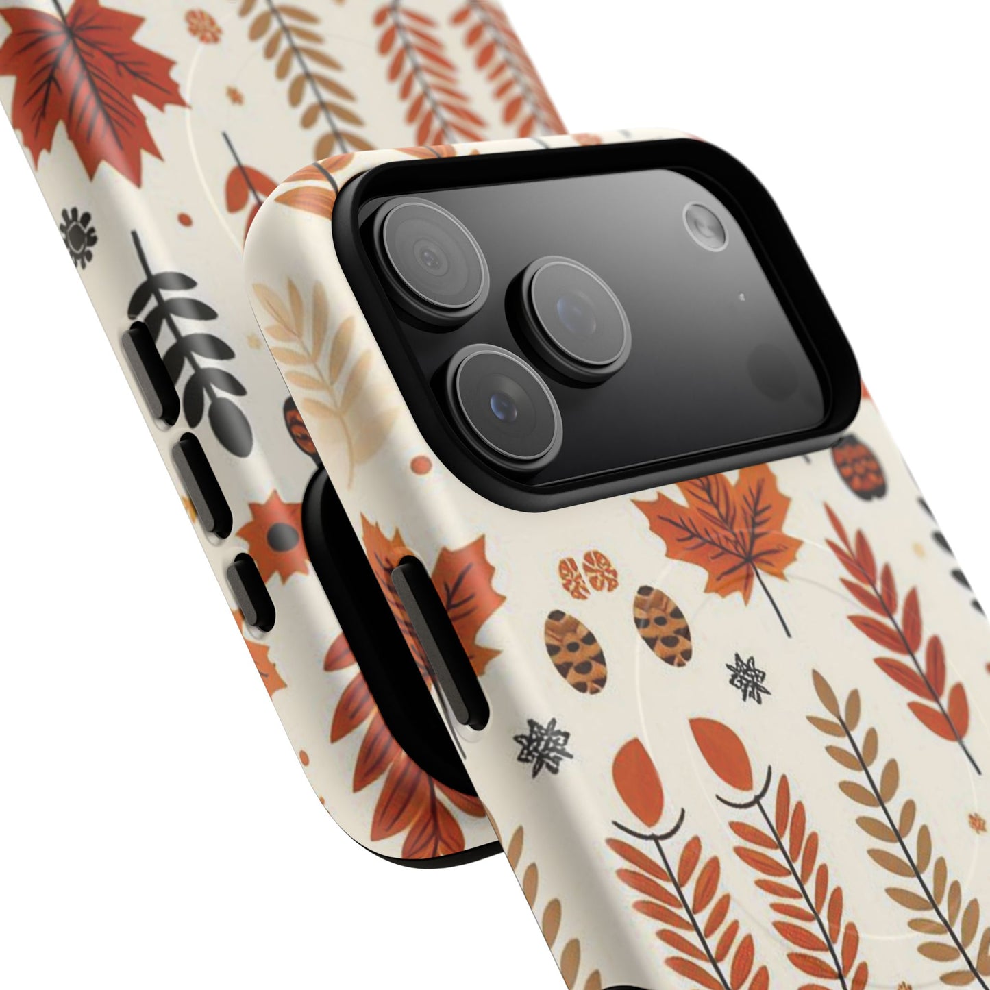 Autumn Whimsy Woods Tough iPhone Magnetic Case, Autumn iPhone Cover, Seasonal iPhone Accessories, Cute Gift for Fall Lovers, Nature-Inspired Design